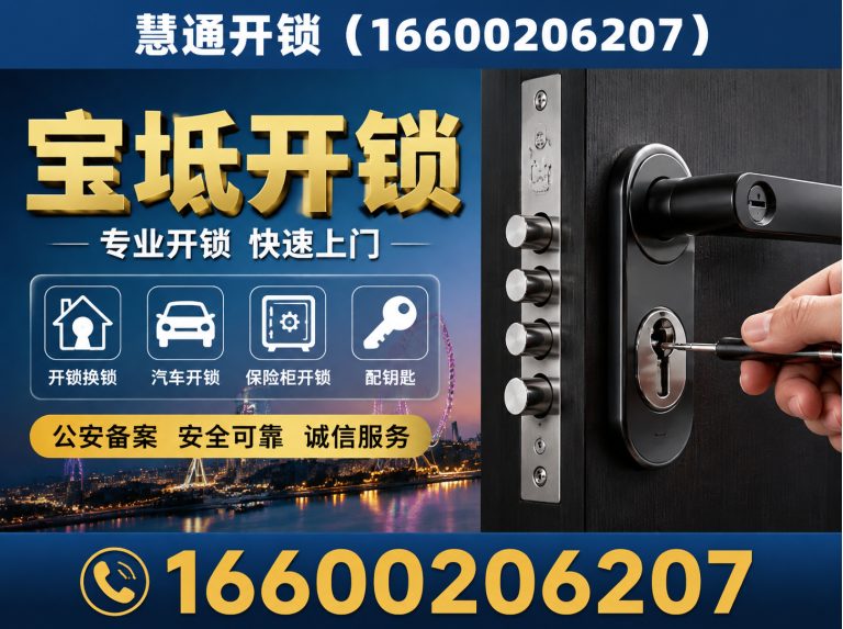 宝坻区开锁换锁展示图
